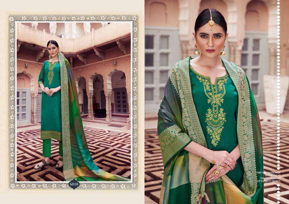 Aabhushan Vol-5 Kessi Fabrics Banarasi Dresses Aabhushan Vol-5 Kessi Fabrics Banarasi Dresses